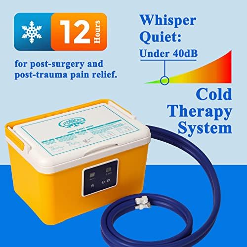 Sistem Mašina za terapiju hladnom žurbom, Mašina za terapiju ledom sa niskim nivoom buke, kontinuirano krioterapija