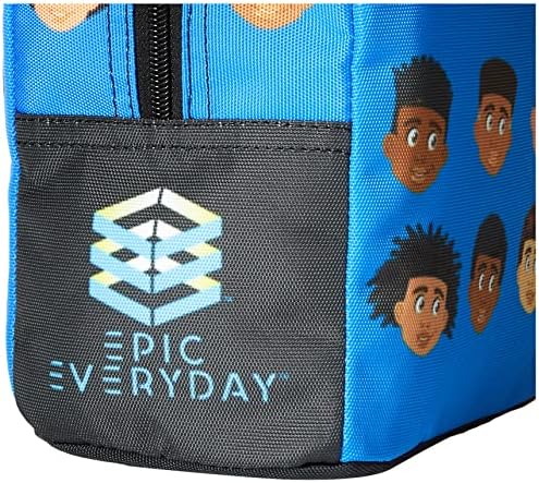 Epska svakodnevna škola, torba za ručak afroamerički dječački likovi