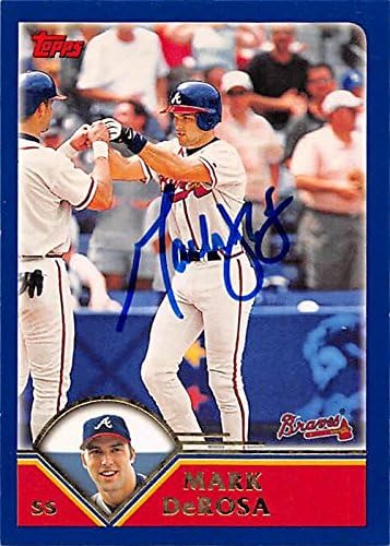 Mark Derosa autografirana bejzbol kartica 2003 FAPPS 598 - bejzbol ploče sa autogramiranim karticama