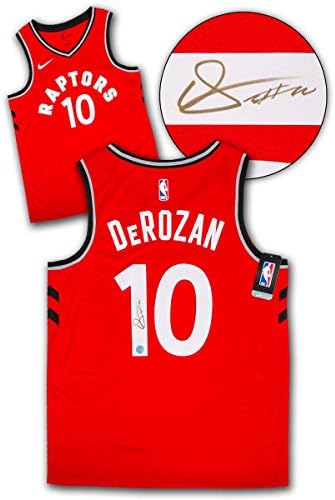 Demar Derozan Toronto Raptors Autografirani Nike Swingman Jersey - autogramirani NBA dresovi