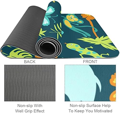 Yoga Mat debela za žene neklizajuće prostirke za jogu za kućni Fitnes trening vježba u zatvorenom i na otvorenom