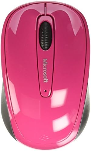 Microsoft 3500 bežični mobilni miš - magenta ružičasta. Udoban dizajn, desno / lijevo korištenje, bežični,