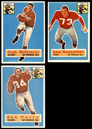 1956. TOPPS San Francisco 49ers Team Set San Francisco 49ers Ex / Mt 49ers