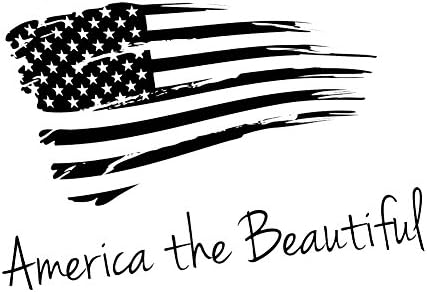 Patriotska Amerika Prekrasna američka zastava 6 Vinil naljepnica naljepnica