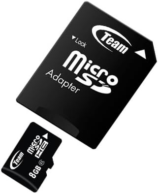 8GB Turbo klase 6 MicroSDHC memorijska kartica. Velike brzine za LG enV2 Dare Voyager Invision CG630 dolazi