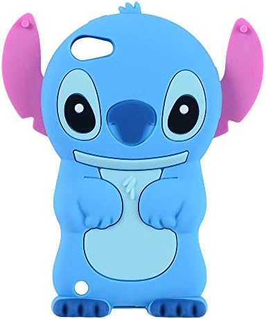 iPod Touch 7 Case, iPod Touch 6 Case, iPod Touch 5 Case, 3D slatka crtana plava vanzemaljska životinja Teen