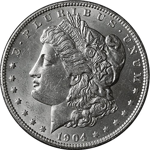1904 o Morgan Silver Dollar 1 Blight Necirculirano
