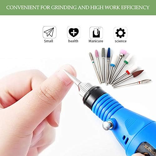ALREMO HUANGXING - Nail burgija za nokte alati za bušilicu električna bušilica za nokte gel za bušenje noktiju