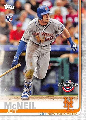 2019 TOPPS otvaranje 133 Jeff McNeil New York Mets Rookie bejzbol kartica