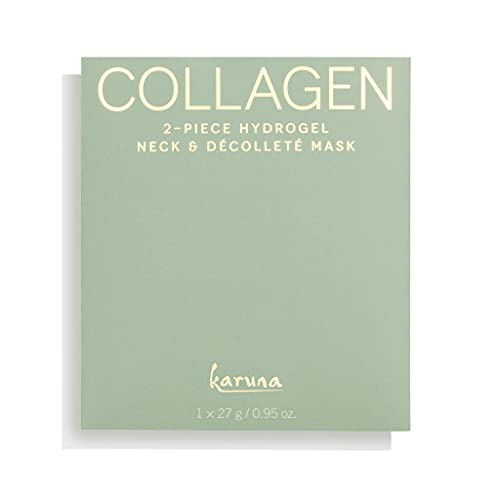 Karuna Collagen Hydrogel 2-dijelne maske za vrat i dekolte, Proizvodi za njegu kože sa kolagen Hydrogel