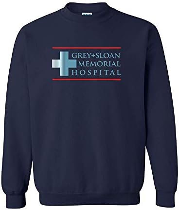 Grey's Anatomy zvanično licencirana dukserica Grey + Sloan Memorial Hospital Fleece Crewneck