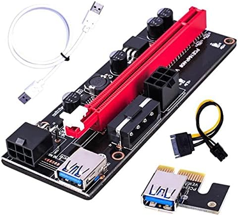 Konektori VER009S PCI-E RISER kartica USB 3.0 Kabel PCI Express 1x ~ 16x Extender PCIe adapter SATA 15Pin
