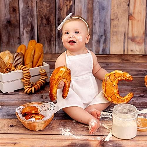 M & amp; G kuća beba bijeli kuhar kostim novorođenče fotografija Prop Baby uniforma kostim Foto rekviziti