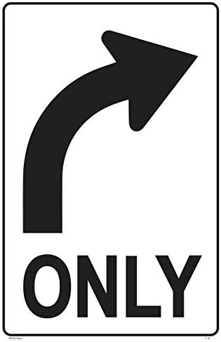 Potpiši samo znak - parking, saobraćaj, cestovni znak teški komercijalni aluminijum - 12 x 18 ulice
