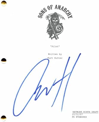 Charlie Hunnam potpisao je autograme sinove anarhije pune pilot pilot - Jax Teller Sexy Stud, Pacific Rim,