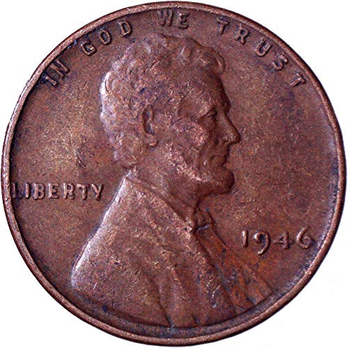 1946 Lincoln pšenica cent 1c sajam
