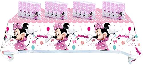 XHSSF 2pack Minnie stolnjak za Minnie Tabela Cover potrepštine dekoracije