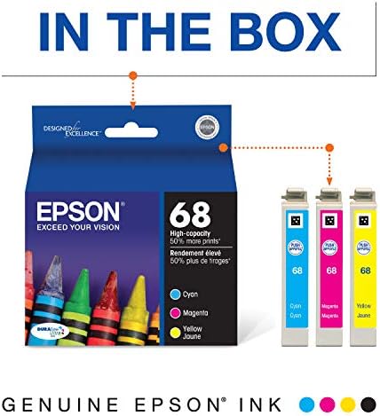EPSON T068 DURABrite Ultra mastilo standardni kapacitet kombinovani paket boja za odabrane Epson Stylus
