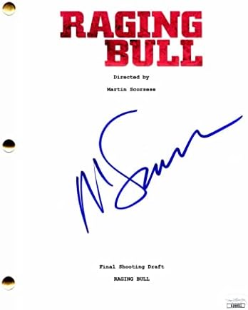 Martin Scorsese potpisan autogram REGING Bull Full film sa provjerom autentičnosti - Glung: Robert Deniro,