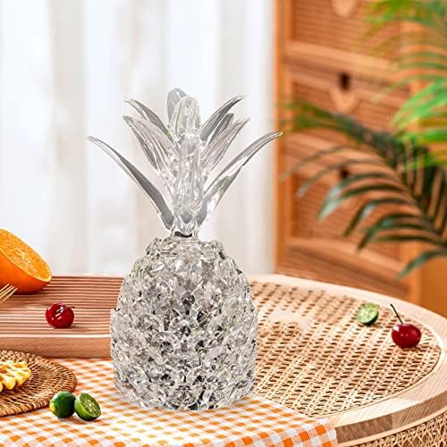 Kreativni kristalni ručni ukrasi prozirni kristalni ananas Početna Trijem ukrasi ukrasi Pokloni Veliki božićni