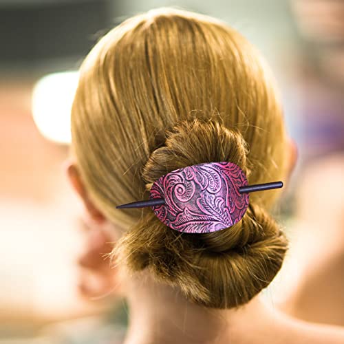 6 komada kožna ukosnica za kosu sa štapićem kožna hair Accessories hair Barrettes Stick Hair Clip Hair Stick