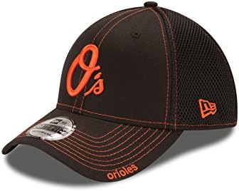 New Era Baltimore Orioles 39THIRTY Blitz Neo opremljeni šešir-Crni