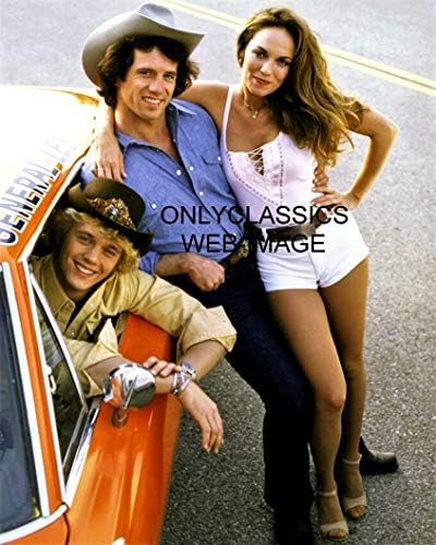 OnlyClassics Dukes of Hazard General LEE Dodge Charger 8X10 Photo Sexy Catherine BAUCH Pinup