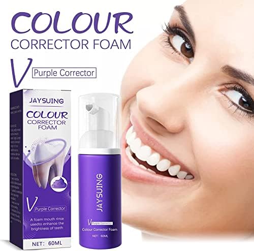 Korektor za zube u boji Purple paste za zube zubi okreću bijelu zaseljenje zubne paste