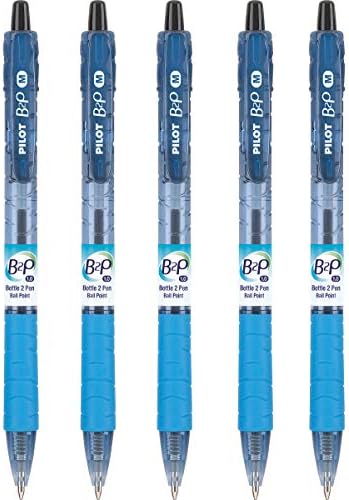 PILOT B2P-Bottle to Pen Refillable & Uvlačiva hemijska olovka napravljena od recikliranih boca, srednja