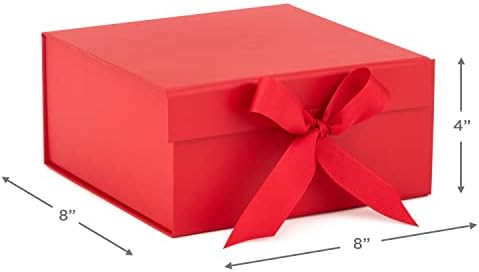 Hallmark sklopivi poklon kutija sa nasjeckanim papirom za Božić, Valentinovo, diplomiranje