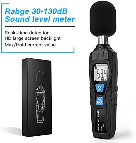 UxZDX Cujux Meter detektor buke Merni instrument Audio zvuk Merač metra decibel Monitor Indikator nivoa