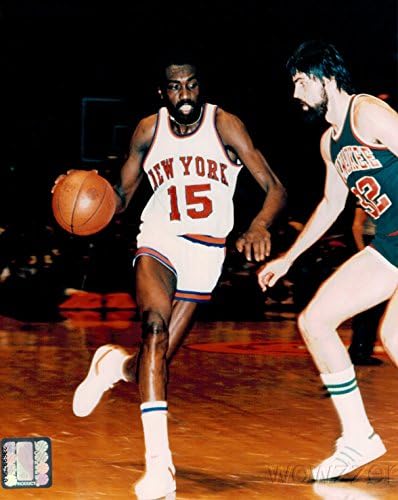 Earl Monroe New York Knicks NBA hologram 8x10 boja sjajna fotografija u stanju mente Ova sjajna zvanično
