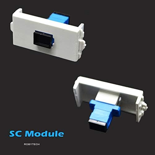 Zidna ploča sa 2 x 2.1A USB punjač + SC Simplex Keystone modularni distribucijski priključci Priključci