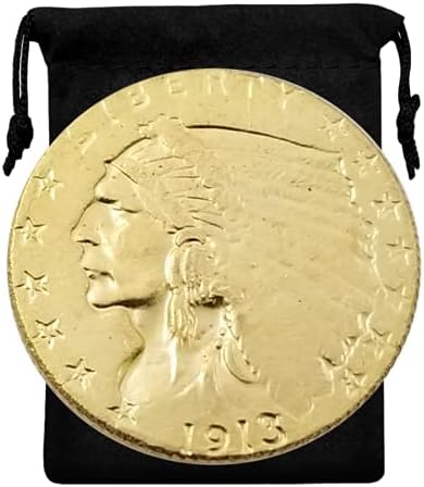 Kocreat Copy 1913 indijski glava Eagle Gold Coin Dollars-replika USA Suvenir Coin Lucky Coin Hobo Coin Morgan