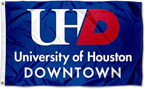 Houston Downtown Gators Wordmark Flag