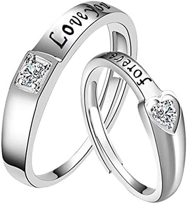 2 Zaručnička Prstena Za Žene Prstena Par Prstenova Cool Bakarni Prsten Sa Podesivim Bakarnim Prstenom Koji