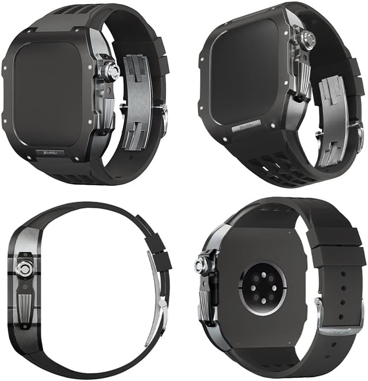 AEMALL CIT CIT, luksuzni komplet za sat za Apple Watch 8 ultra 45 mm luksuzni vitinski remen za iWatch 7