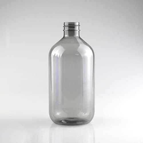 Hemoton Terrarium 6pcs BESPLATNE PUMPE boce 500ml Razvodljivi šampon za punjenje dispenzer boce ručno sapun za sapun za kuhinju kupatilo smeđa prozirna sapunica za crnu tekućinu