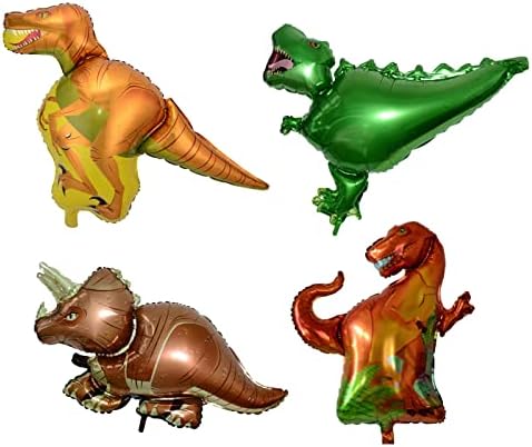 8pcs dinosaur folija baloni dinosaur aluminijski milimini baloni za helijum za temu dinosaur tema džungla