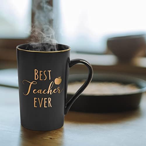 Cabtnca učitelj pokloni, najbolji učitelj ikad šolja za kafu, učitelj zahvalnost pokloni za muškarce žene,