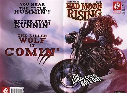 Bad Moon Rising 1 VF / NM; 451 medijski strip / vukodlak Biker