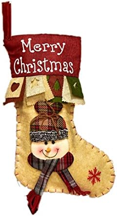 Lxbnky božićne velike čarape pletene sa plišanom poklon torbom za čarape