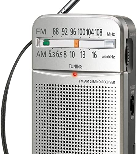 Panasonic RF-P50 džepni AM / FM Radio, srebrni