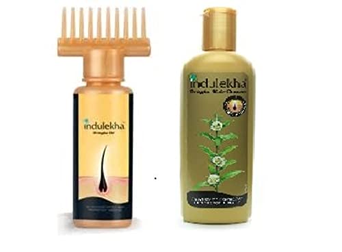 Combo-Set of Indulekha Bringha ulja za kosu 100 Ml i Indulekha Bringha šampona protiv pada kose 200ml, 6.76