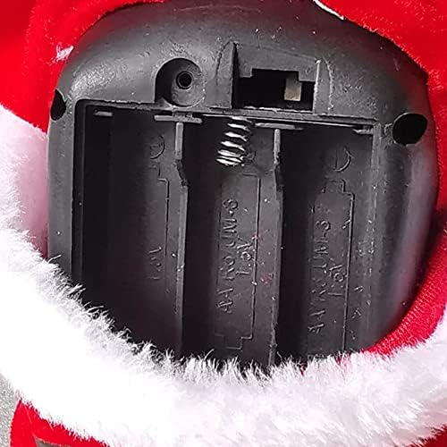 052R84 Božićni ukrasi naopako dole ulice ples Santa Claus Električna igračka za djecu