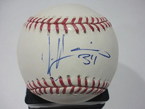 Jeff Harris Indijanci / marinerci potpisali su autogramirani M.L. Bejzbol W / COA - AUTOGREMENA BASEBALLS