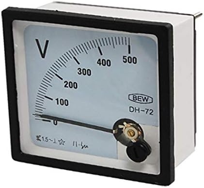 Novi vijak LON0167 AC 0-500V kvadratni napon metara analogna voltmetar (AC-0-500 ν-Spannungsmessgerät mit