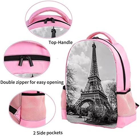 VBFOFBV ruksak za laptop, elegantan putni ruksak casual pasive za muškarce za muškarce, Eiffelov kula Pariz