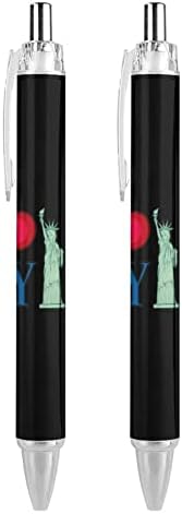 Volim New York City Ballpoint olovke uvlačivo radne olovke za muškarce ženski uredski poklon