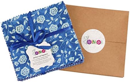 Soimoi Batik Print Precut 10-inčni pamučne tkanine Quilting kvadrata šarm paket DIY Patchwork šivaći zanat